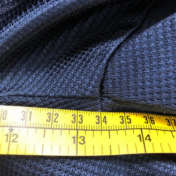 Nike Basketball Shorts Mens Size Large Navy Blue Gym Athletic Athleisure - Picture 5 of 9